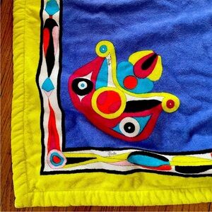 Emilio Pucci Multicolor Beach Towel